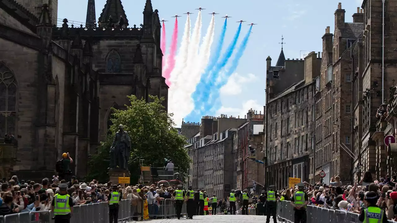 Two women charged after protests and arrests at King's coronation event in Scotland