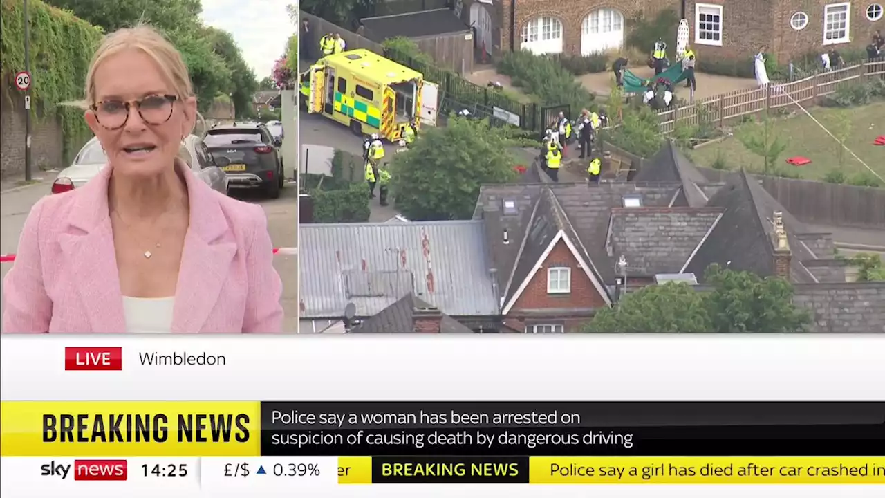 Wimbledon school crash - latest: Girl dies after Land Rover crashes into school; woman in 40s arrested