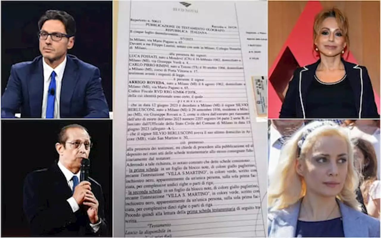 Testamento Berlusconi, tutti i dettagli dell’eredità