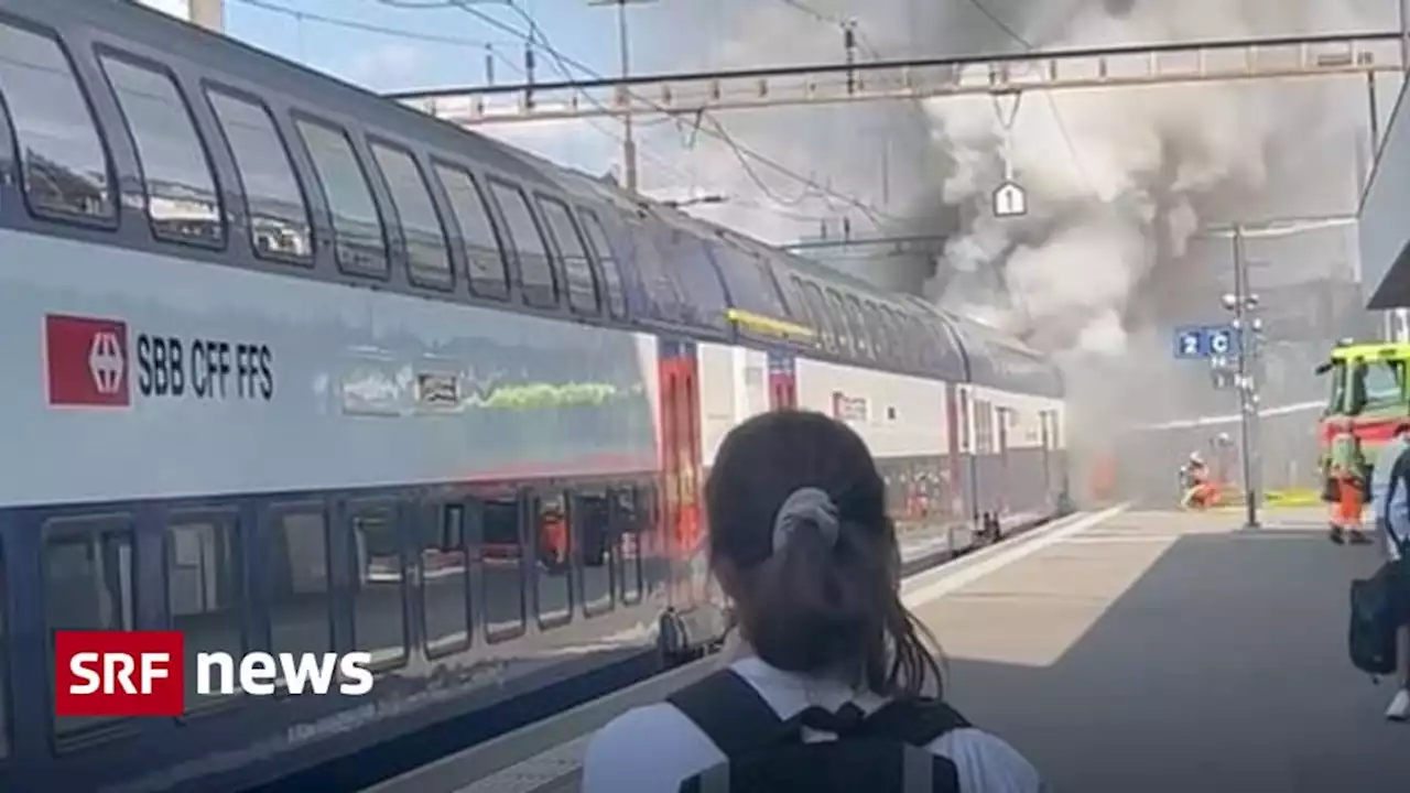 Verspätungen und Zugausfälle - Brand einer Lok in Zürich-Altstetten beeinträchtigt Bahnverkehr