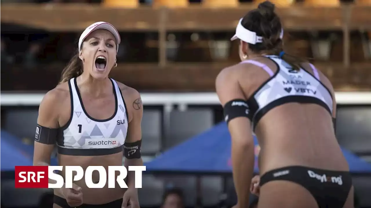 Beachvolleyball in den Bergen - Harziger Start in Gstaad aus Schweizer Sicht