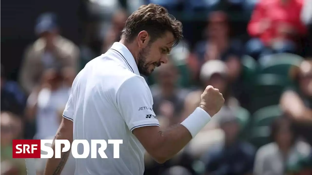 Einzug in 3. Wimbledon-Runde - Grundsolider Wawrinka verdient sich Duell mit Djokovic