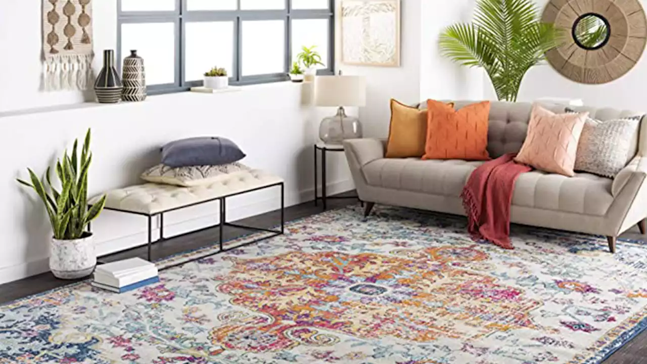 Sound The Alarm—Amazon’s Trendy Giant Boho Rug Is Discounted By Up to 70% Off