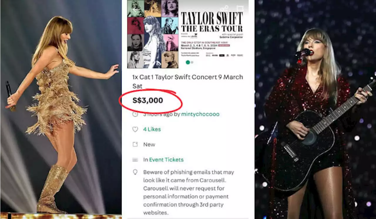 Scalpers At It Again, Taylor Swift Singapore Tickets Going At 10 Times Original Price | TRP