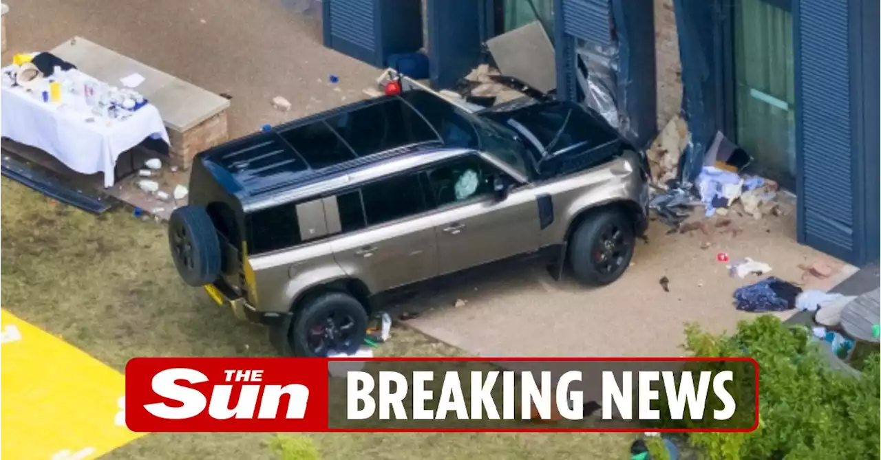 Girl killed & at least 8 hurt after Land Rover ploughs into primary school