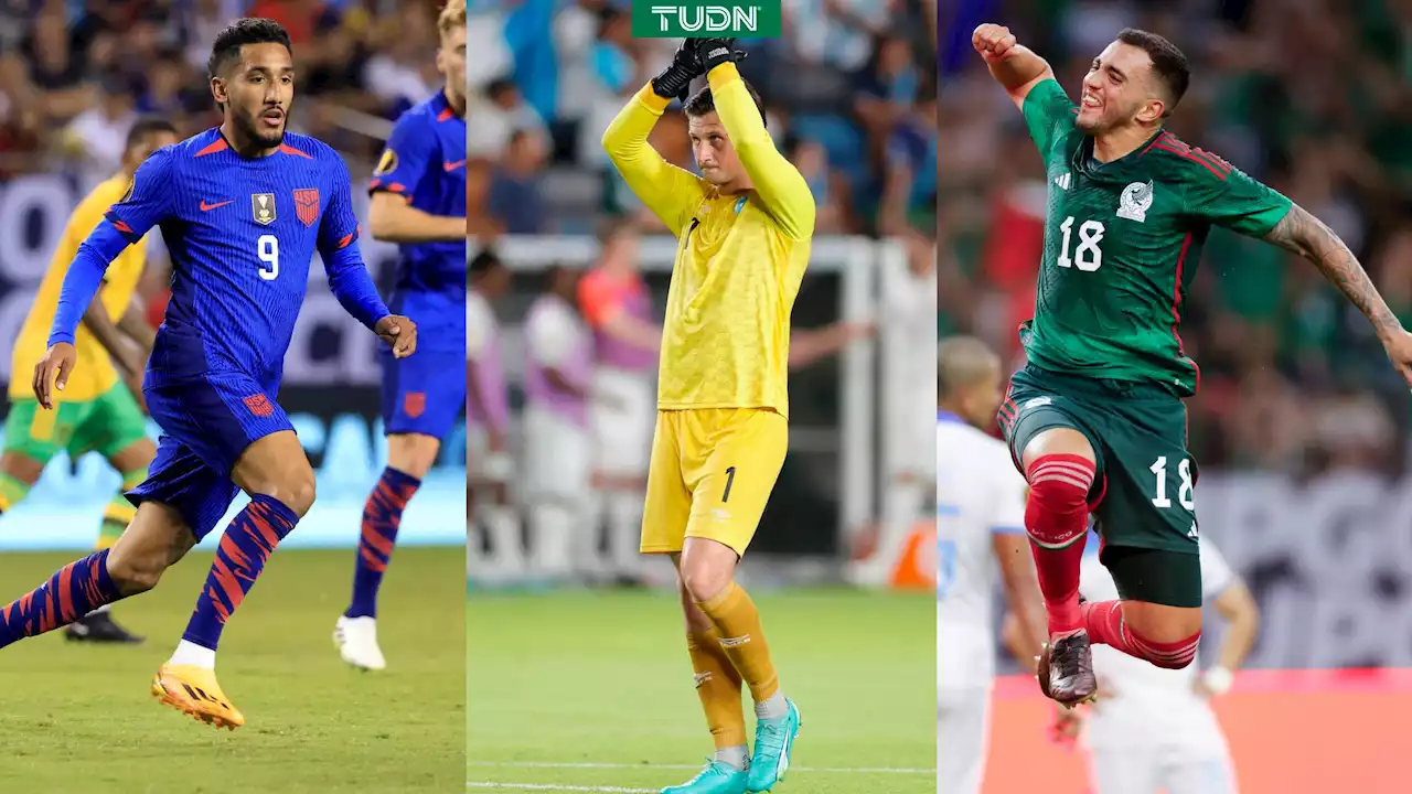 Estados Unidos, México y Guatemala dominan el 11 ideal de la Copa Oro