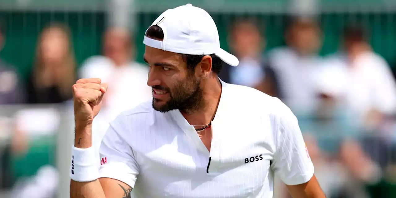 Wimbledon, gioia Berrettini: il messaggio dopo la vittoria contro Sonego