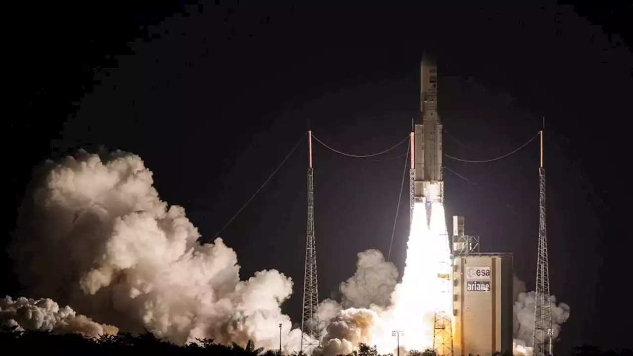 das ende einer ära: trägerrakete ariane 5 zum letzten mal gestartet