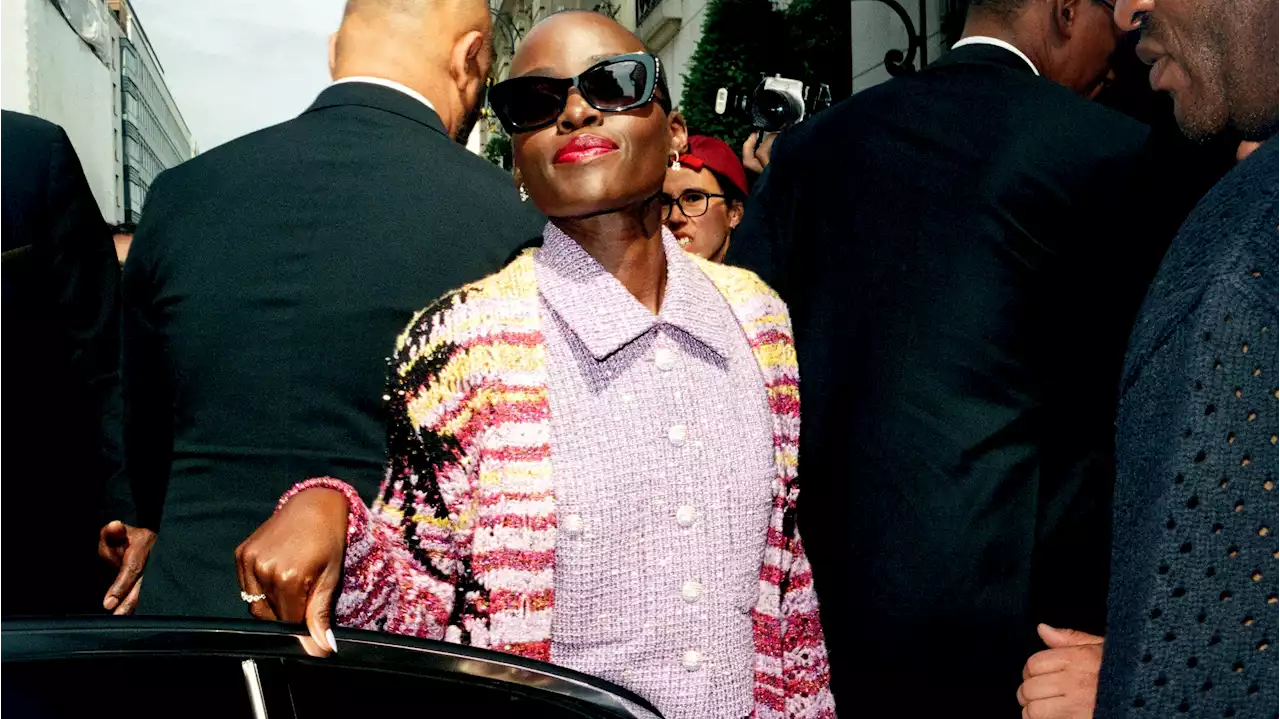 Lupita Nyong’o Embraced Barbie Style At Chanel’s Couture Show