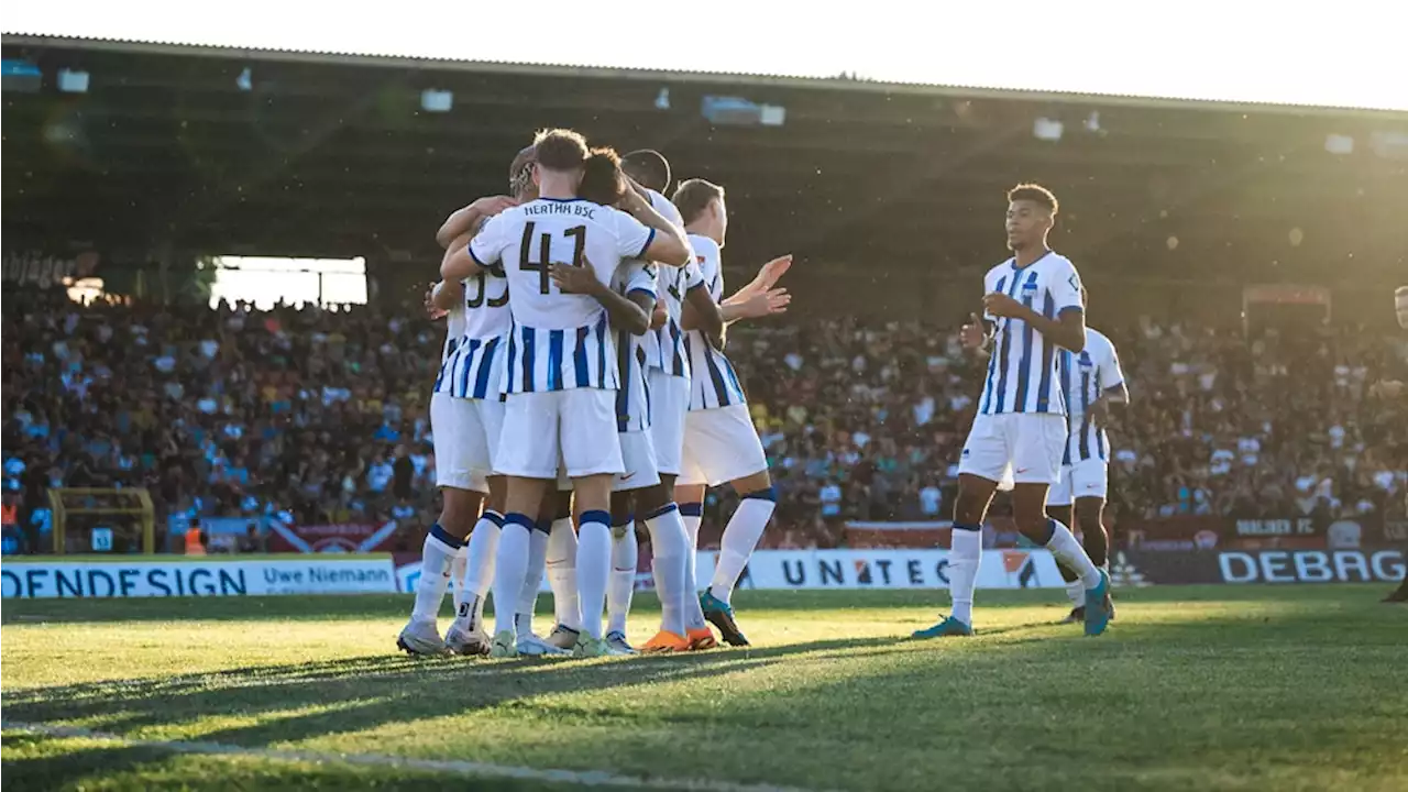 Zwei Bubis ballern Hertha zum Sieg