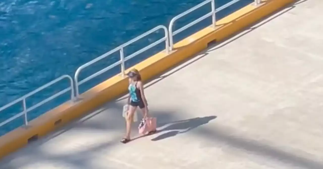 Cruise ship passengers jeer 'entitled' woman who showed up 45 minutes late