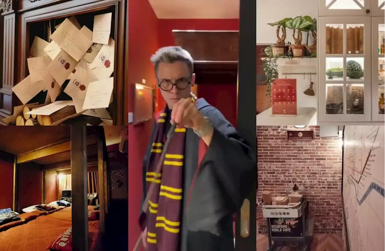 (Video) Potterheads & Mark O'dea Bewitched By “Harry Potter”-Themed Airbnb In Petaling Jaya - Hype MY