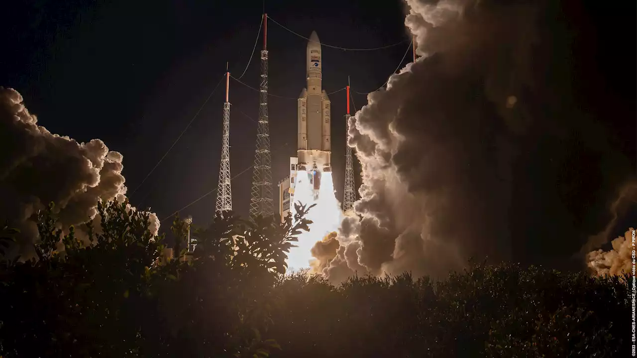 Ariane 5 aces final launch, paving the way for debut of Ariane 6