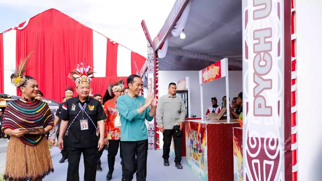 Dibuka Jokowi, Papua Street Carnival Tampilkan Karya Terbaik Anak Muda PYCH Binaan BIN