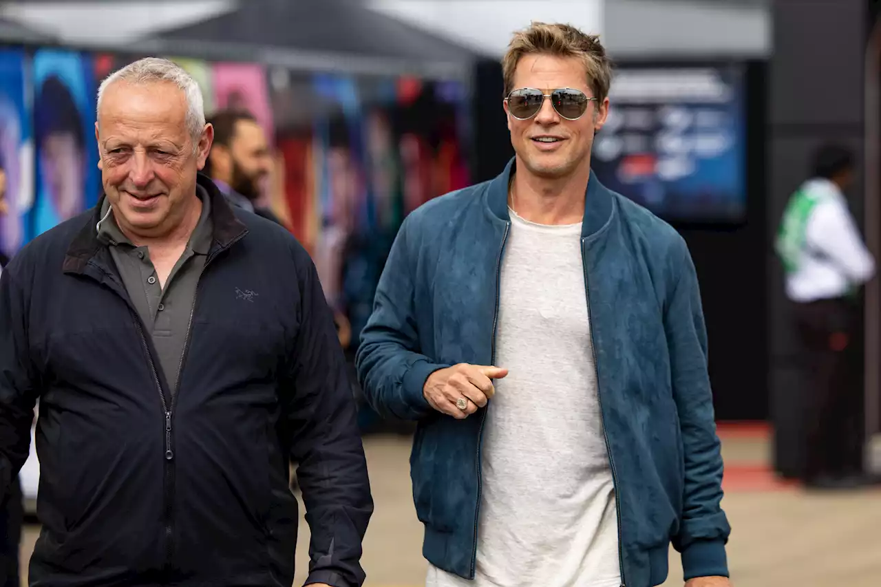 Brad Pitt spotted at Silverstone for F1 movie as his intense training regime is revealed