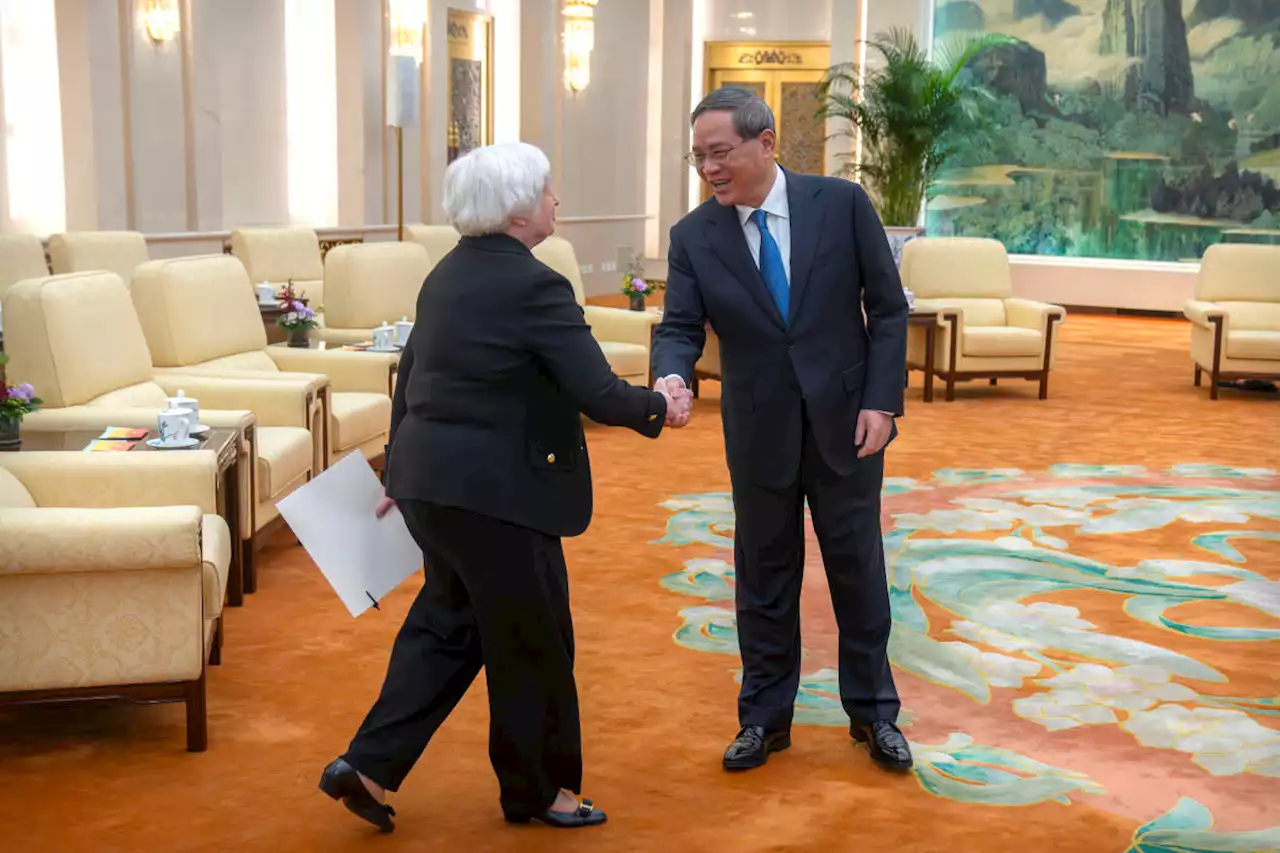 US Treasury chief Yellen and China's No. 2 leader express hope for improved bilateral communication