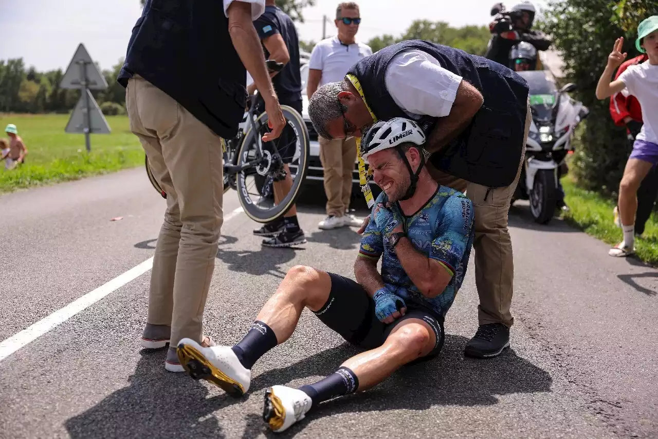 Tour de France. Mark Cavendish contrait d'abandonner à cause d'une chute