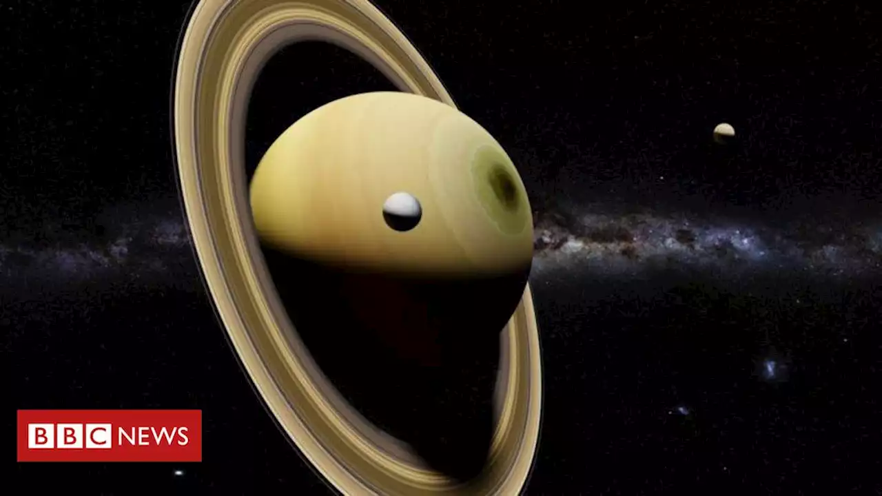 O que as luas de Saturno revelam sobre a criação do Sistema Solar - BBC News Brasil