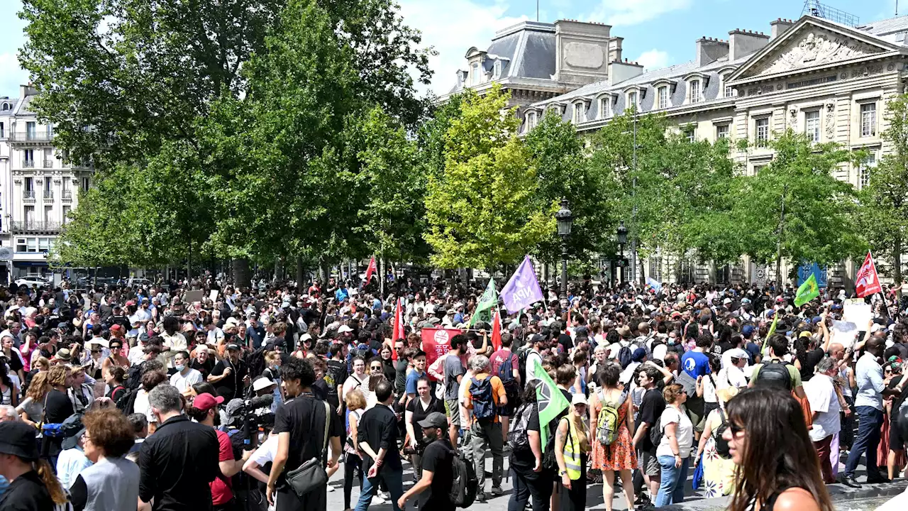 Marche pour Adama Traoré: plus de 1000 personnes rassemblées à Paris