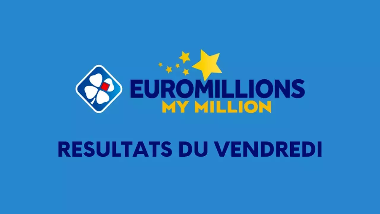 Résultats EuroMillions: le tirage du vendredi 7 juillet 2023