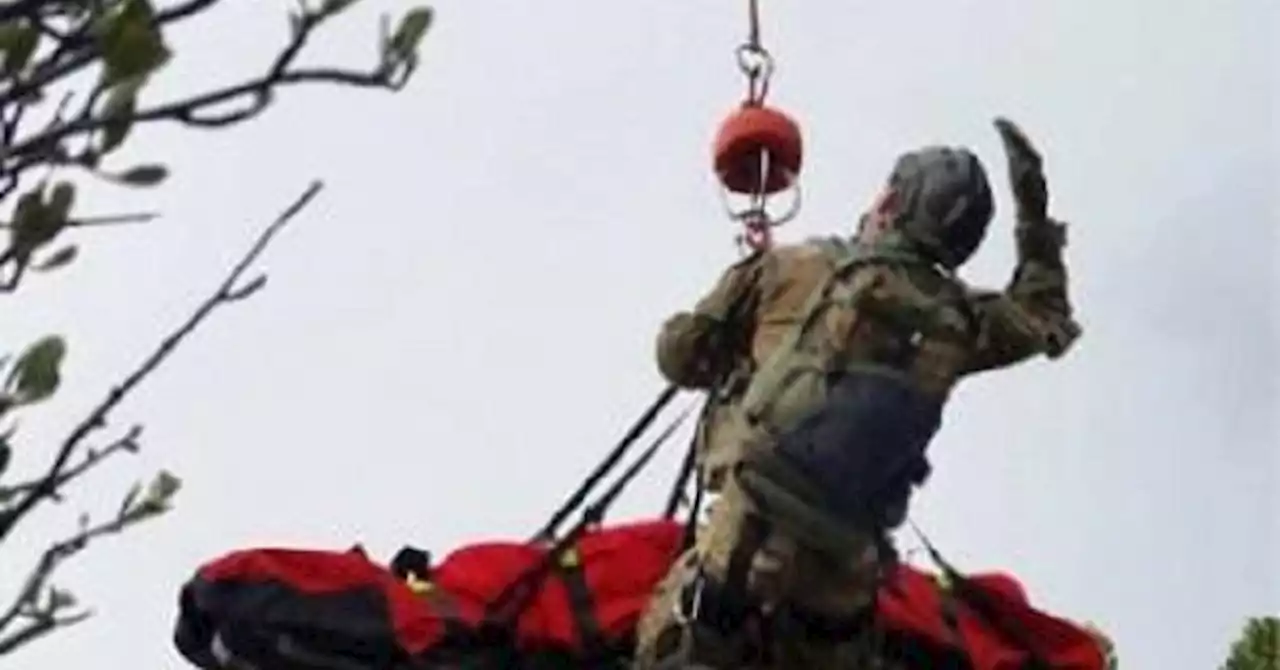 WATCH: CBP Aircrew Rescues Two U.S. Hikers from Mountain near Border in Arizona