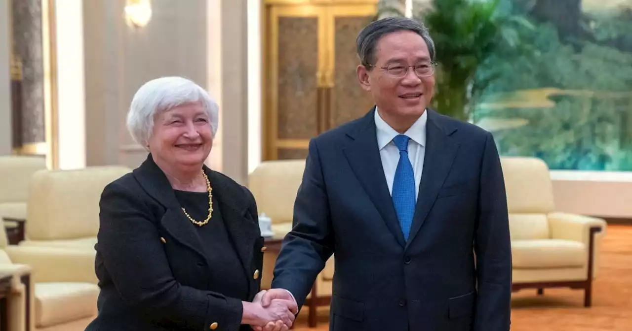 U.S. Treasury chief Janet Yellen pushes China over 'punitive actions' against American businesses