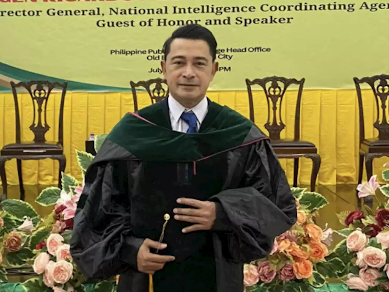 Cesar Montano earns master’s degree in public safety administration at 60