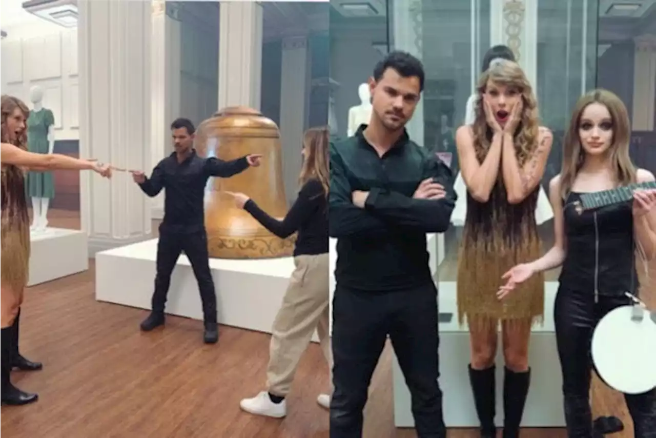 Taylor Swift casts ex-BF Taylor Lautner in ‘I Can See You’ music video, meets his wife while filming