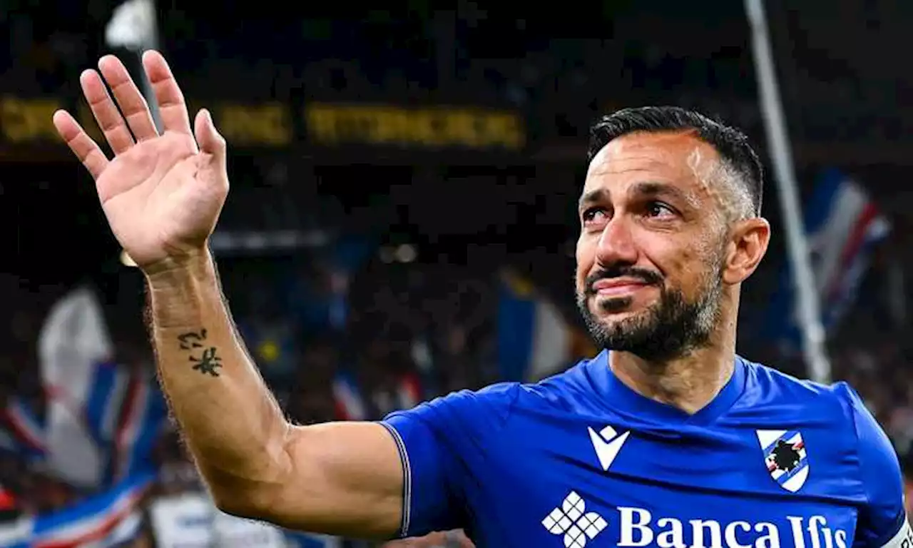 Quagliarella il toccante messaggio d'addio e d'amore alla Samp FOTO