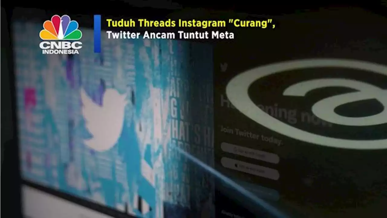 Tuduh Threads Instagram 'Curang', Twitter Ancam Tuntut Meta