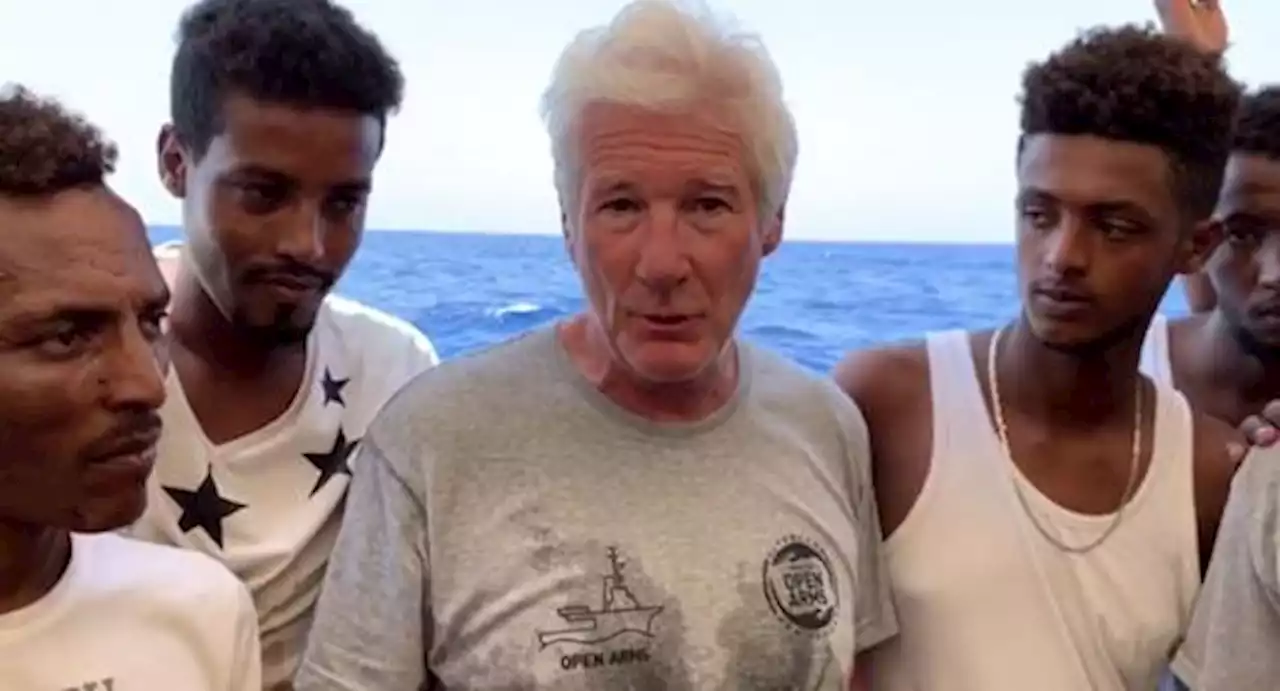 Richard Gere al processo Open Arms contro Salvini: «Fu un atto criminale»