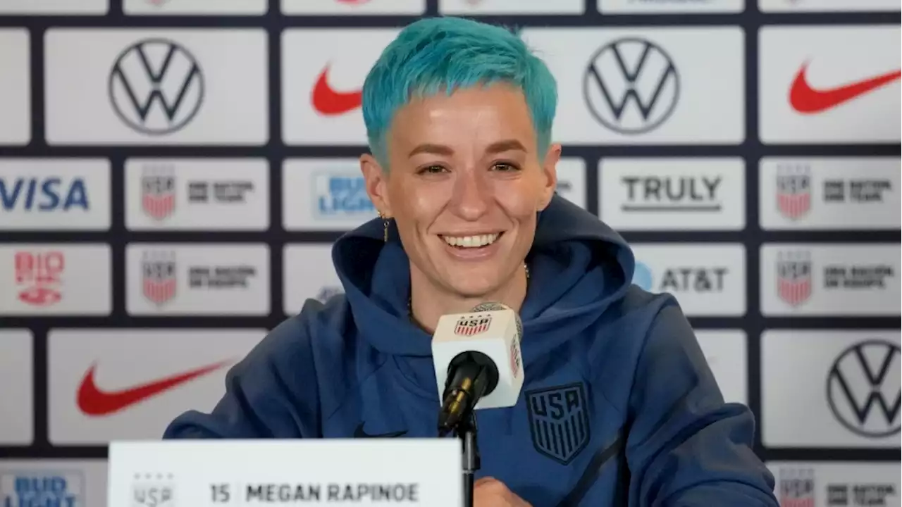 Megan Rapinoe says she'll retire after the NWSL season and her 4th World Cup