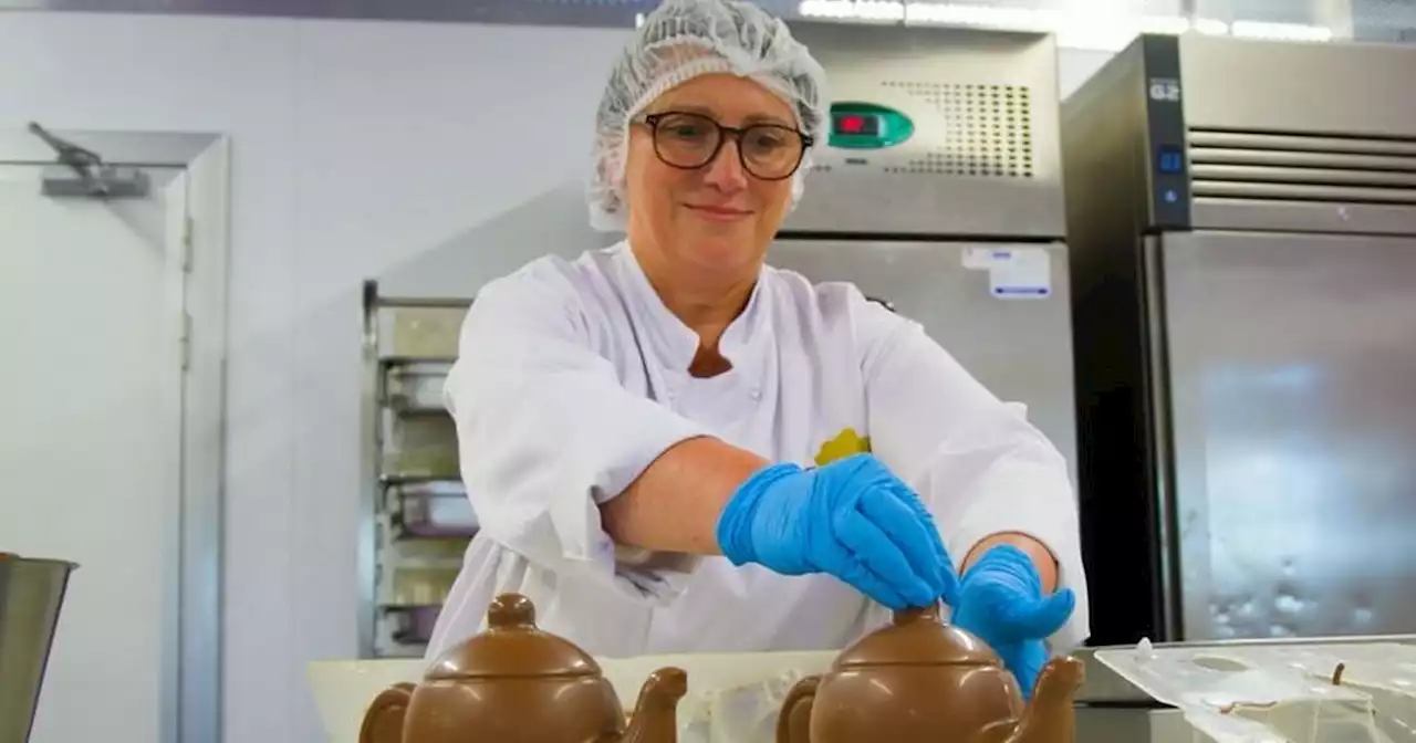 Woman paid to work with chocolate every day says it's 'like being Willy Wonka'