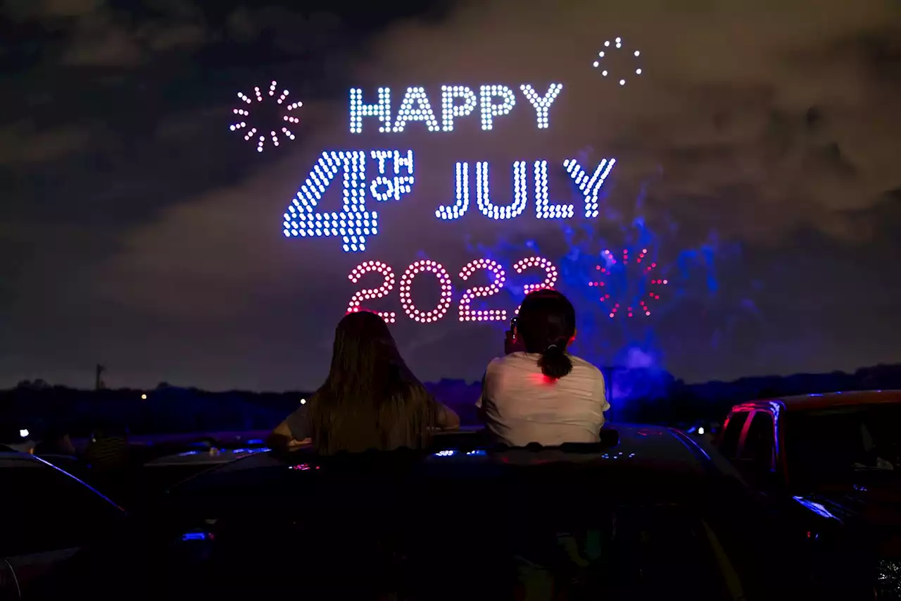 North Richland Hills' Fourth of July Drone Show Set a Guinness World Record on Monday