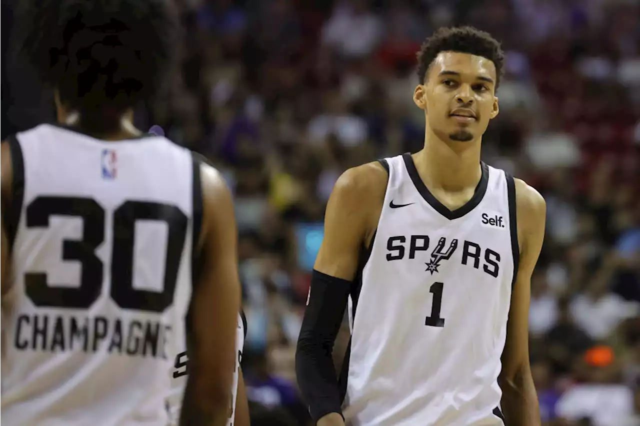 Victor Wembanyana Has Quiet Debut In NBA Summer League, But Shows Flashes As Spurs Win