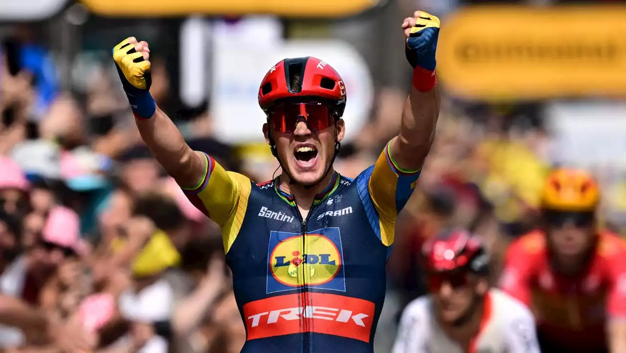 Tour de France: Pedersen gewinnt, Philipsen erstmals im Sprint geschlagen