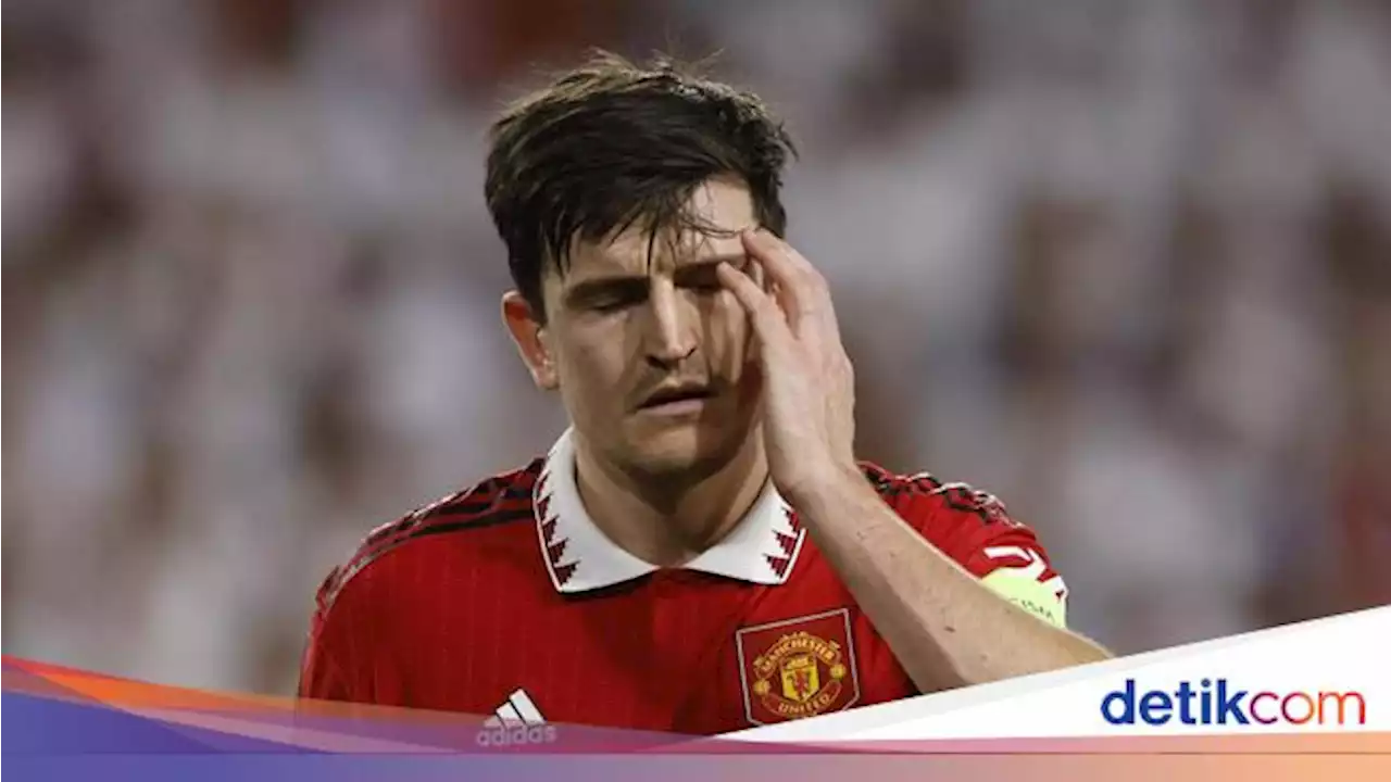 Tak Ada Tempat buat Harry Maguire di MU-nya Erik ten Hag