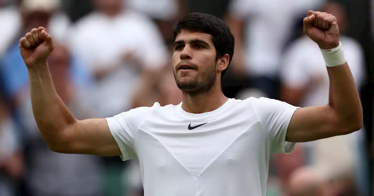 Alcaraz se metió en octavos de Wimbledon