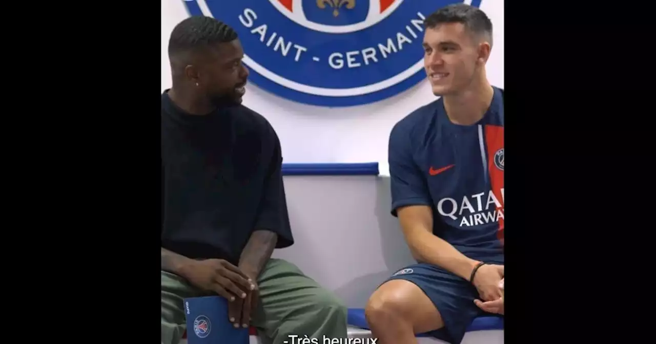 Video: el refuerzo del PSG que tiene como artista favorito a Duki