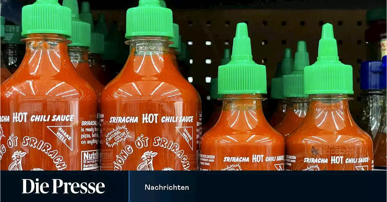 Sriracha-Sauce kostet am Schwarzmarkt wegen Knappheit bis zu 120...