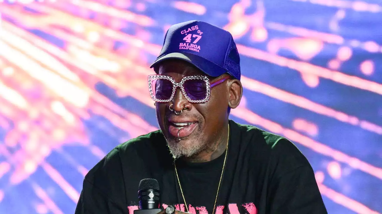 Dennis Rodman Debuts New Face Tattoo Featuring Girlfriend's Face