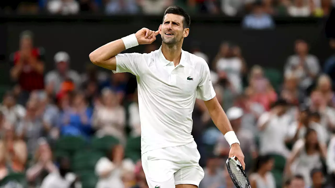 Wimbledon: Novak Djokovic überrollt Stan Wawrinka auf dem Centre Court und zieht ins Achtelfinale ein