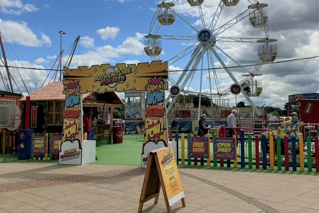 Superheroes land at Glasgow shopping centre for action-packed summer