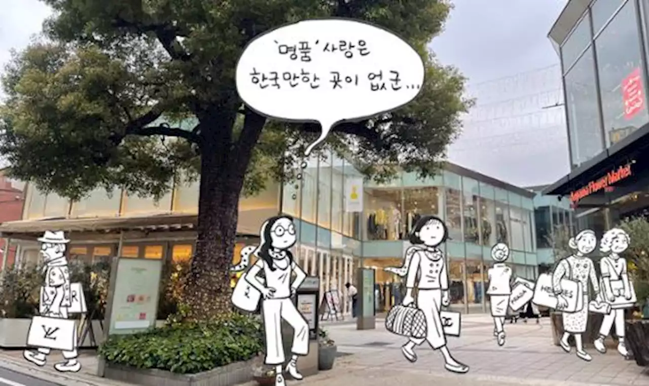 일본보다 사치품에 더 열광하는 한국 사회