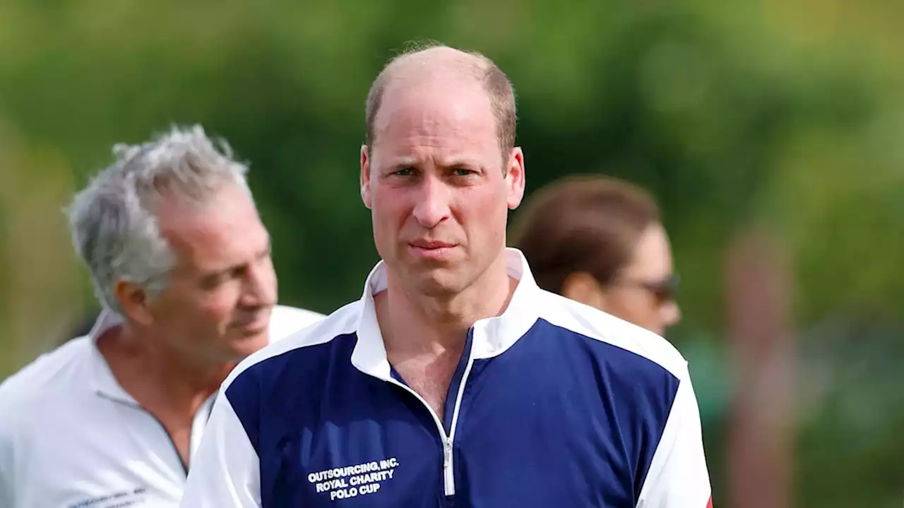 Prince William's physique confuses fans during charity polo match