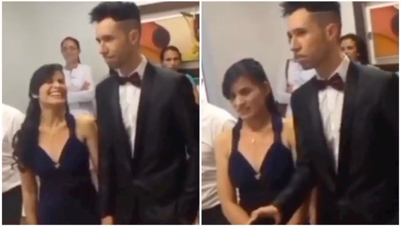 VIDEO: novia hace broma al juez y desata su furia, le cancela la boda