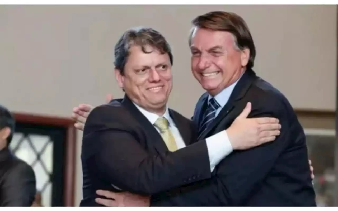 'Tudo 100%', diz Bolsonaro após encontro com Tarcísio de Freitas | Brasil | O Dia