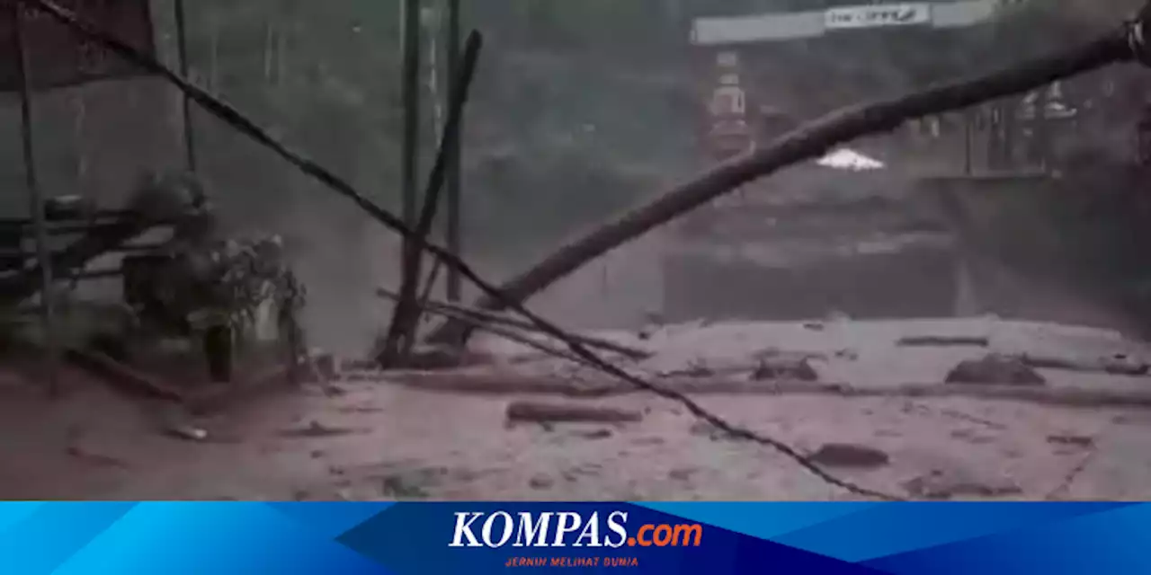 Detik-detik Banjir Besar Rusak Jembatan Penghubung Lumajang-Malang, Warga: Suaranya Bergemuruh