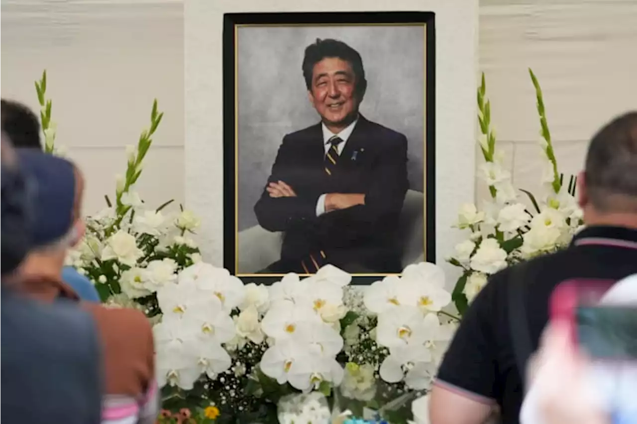 Japanese leaders mark 1 year since the assassination of former prime minister Shinzo Abe