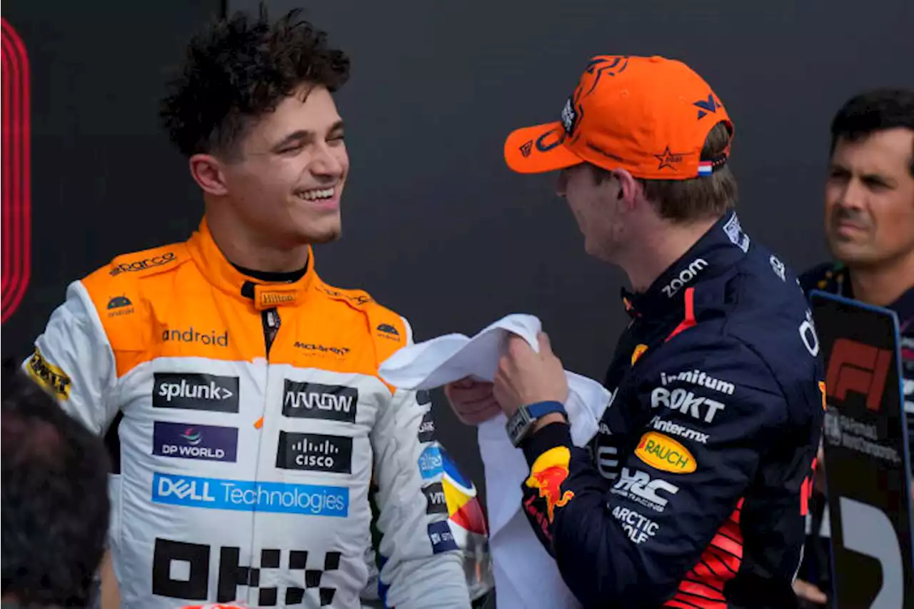 Verstappen takes pole at British GP for fifth straight F1 race as McLaren goes 2nd and 3rd